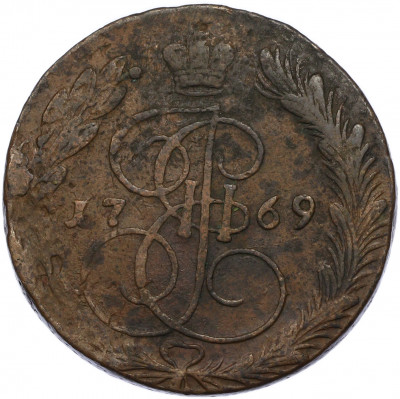 5 копеек 1769 года ЕМ