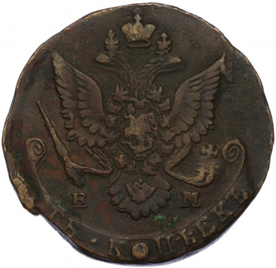 5 копеек 1781 года ЕМ