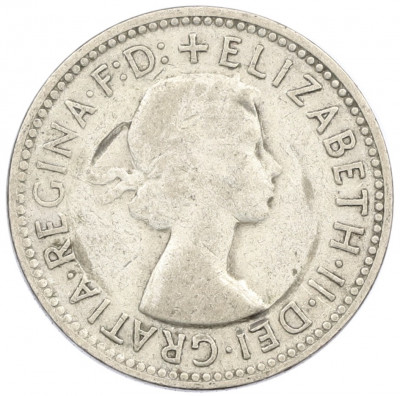 1 шиллинг 1957 года Австралия