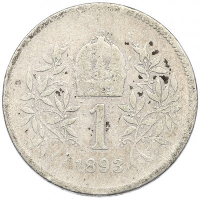 1 крона 1893 года Австрия