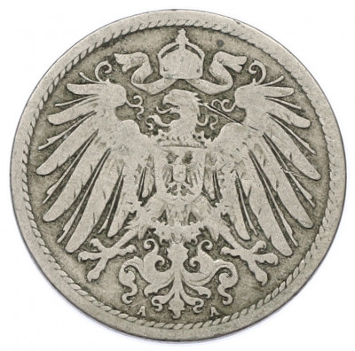 10 пфеннигов 1890 года A Германия