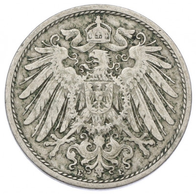 10 пфеннигов 1900 года E Германия