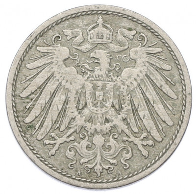 10 пфеннигов 1904 года A Германия
