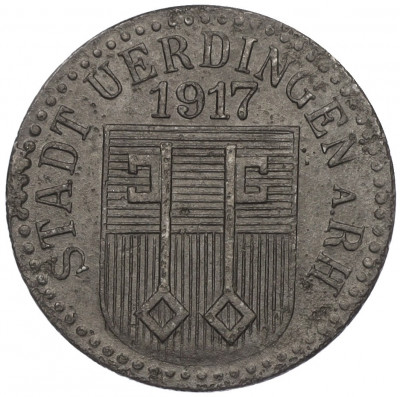 5 пфеннигов 1917 года Германия — город Юрдинген (Нотгельд)