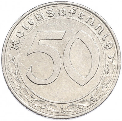50 рейхспфеннигов 1939 года A Германия