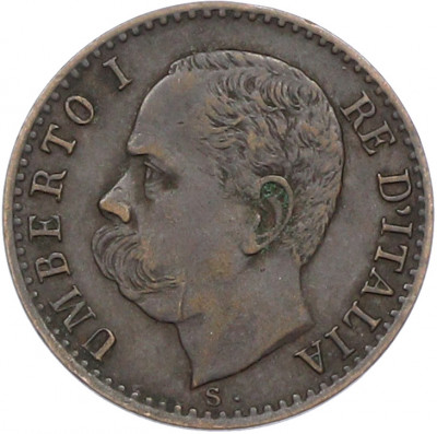 1 чентезимо 1895 года Италия