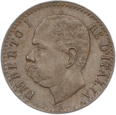 1 чентезимо 1900 года Италия