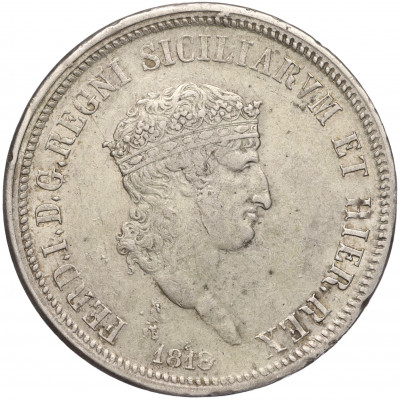 120 грано 1818 года Неаполь и Сицилия (Королевство обеих Сицилий)