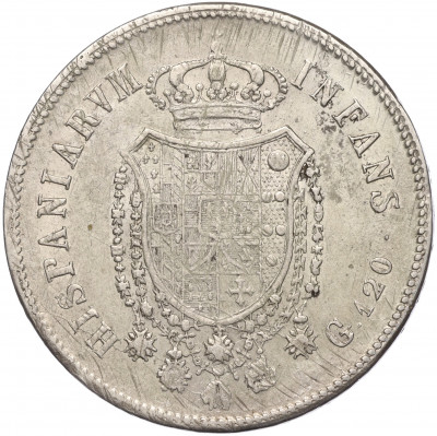 120 грано 1818 года Неаполь и Сицилия (Королевство обеих Сицилий)