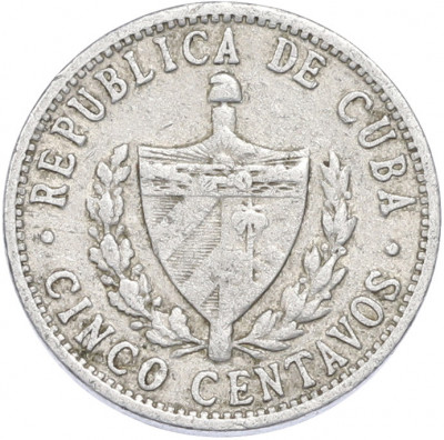 5 сентаво 1963 года Куба