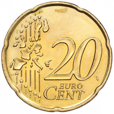 20 евроцентов 2001 года Монако