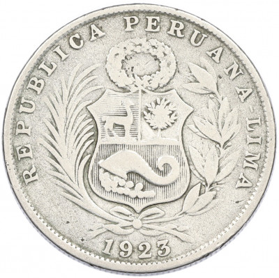 1/2 соля 1923 года Перу