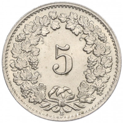 5 раппенов 1955 года Швейцария