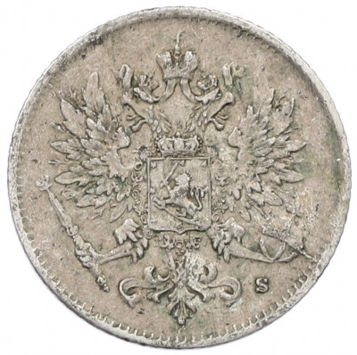 25 пенни 1916 года Русская Финляндия