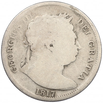 1/2 кроны 1817 года Великобритания