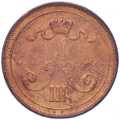 10 пенни 1890 года Русская Финляндия