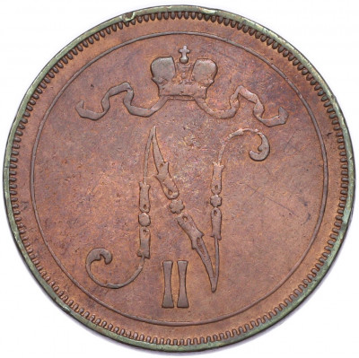 10 пенни 1895 года Русская Финляндия