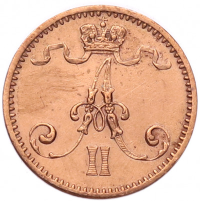 1 пенни 1873 года Русская Финляндия