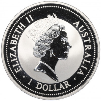 1 доллар 1996 года Австралия «Австралийская кукабара» (Great Britain Privy Mark)