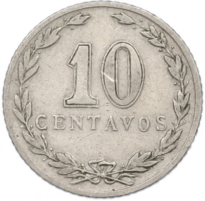 10 сентаво 1938 года Аргентина