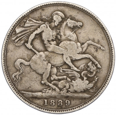 1 крона 1889 года Великобритания