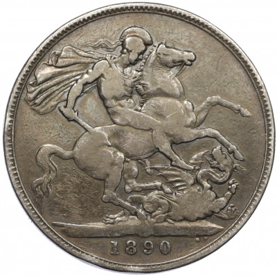 1 крона 1890 года Великобритания