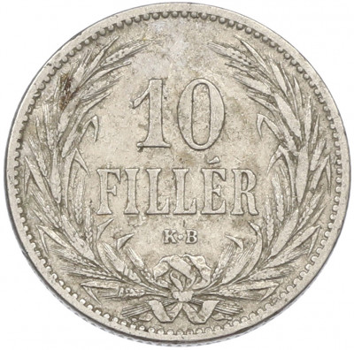 10 филлеров 1894 года Венгрия