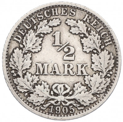 1/2 марки 1905 года A Германия