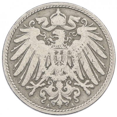 10 пфеннигов 1900 года A Германия