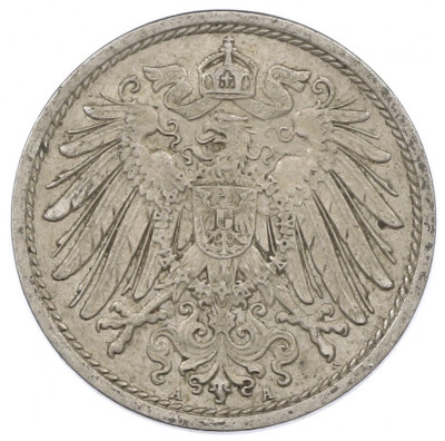 10 пфеннигов 1914 года A Германия
