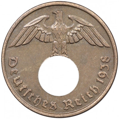 2 рейхспфеннига 1938 года A Германия