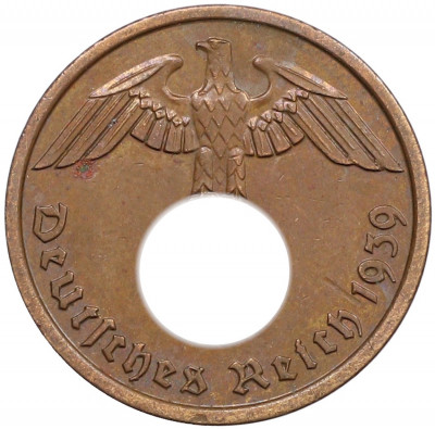 2 рейхспфеннига 1939 года A Германия