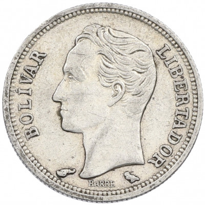 50 сентимо 1960 года Венесуэла