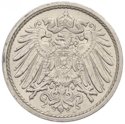 5 пфеннигов 1906 года A Германия