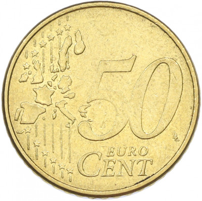 50 евроцентов 2002 года F Германия