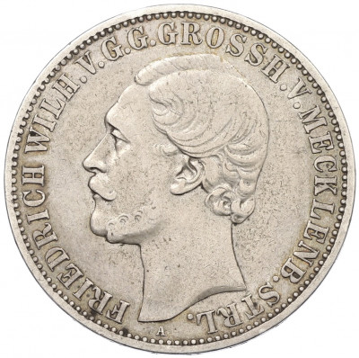 1 талер 1870 года Мекленбург-Стрелиц