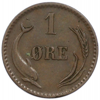 1 эре 1891 года Дания