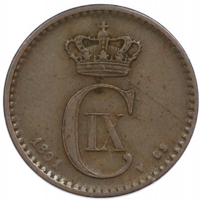 1 эре 1891 года Дания