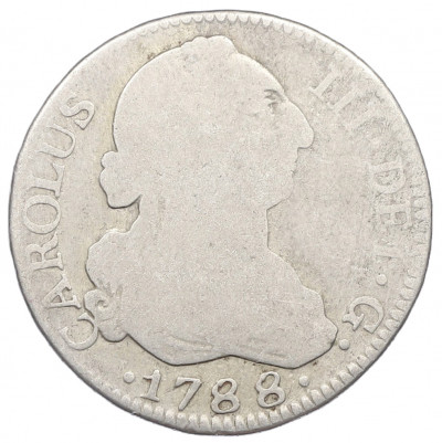 2 реала 1788 года Испания