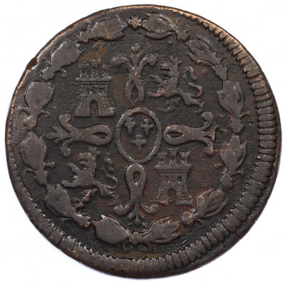 8 мараведи 1820 года Испания