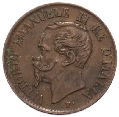 1 чентезимо 1867 года M Италия