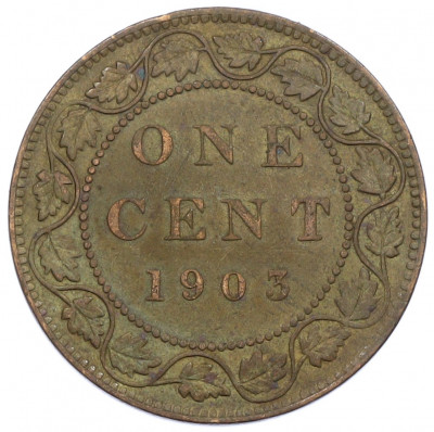1 цент 1903 года Канада