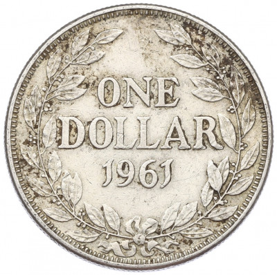 1 доллар 1961 года Либерия