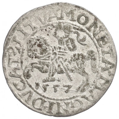 1/2 гроша 1557 года Литва (Сигизмунд II Август)
