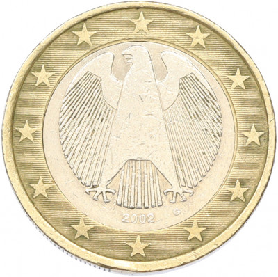 1 евро 2002 года G Германия