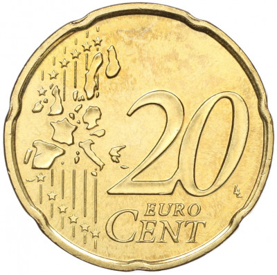 20 евроцентов 2002 года Монако