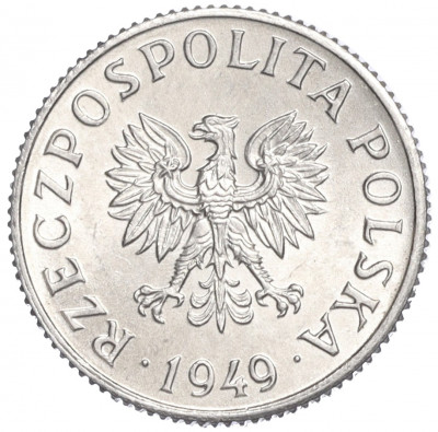 1 грош 1949 года Польша