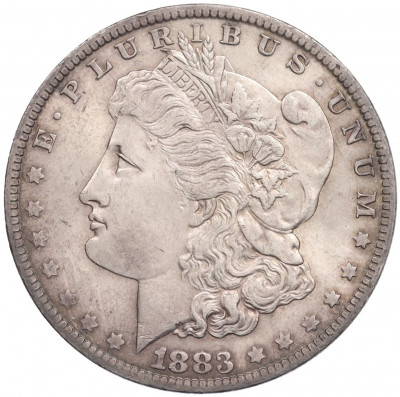 1 доллар 1883 года O США