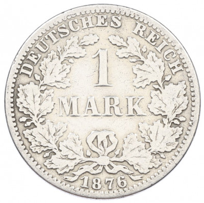 1 марка 1876 года A Германия