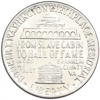 1/2 доллара (50 центов) 1946 года США «Букер Талиафер Вашингтон»
